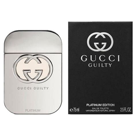 gucci guilty platinum 75ml